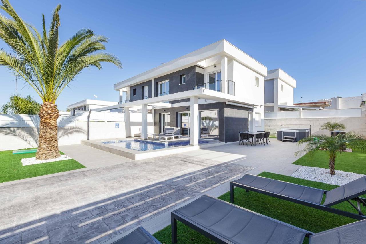 Casa Bos Dolpfin Wellness Luxury Entire Villa Pool & Jacuzzi Gran Alacant Near Beach Puerto Marino Zewnętrze zdjęcie